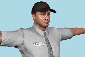 Service Man Service Man, service, man, male, people, human, character